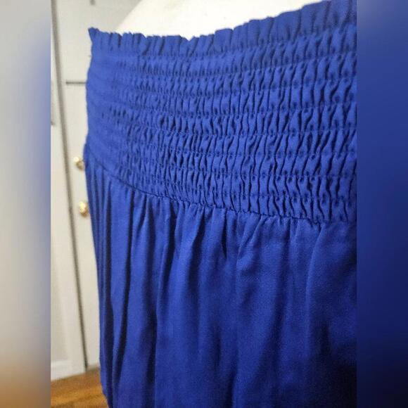 Gianni Bini Off-Shoulder Blue Dress - Flowy Style #10 - Picture 7 of 8